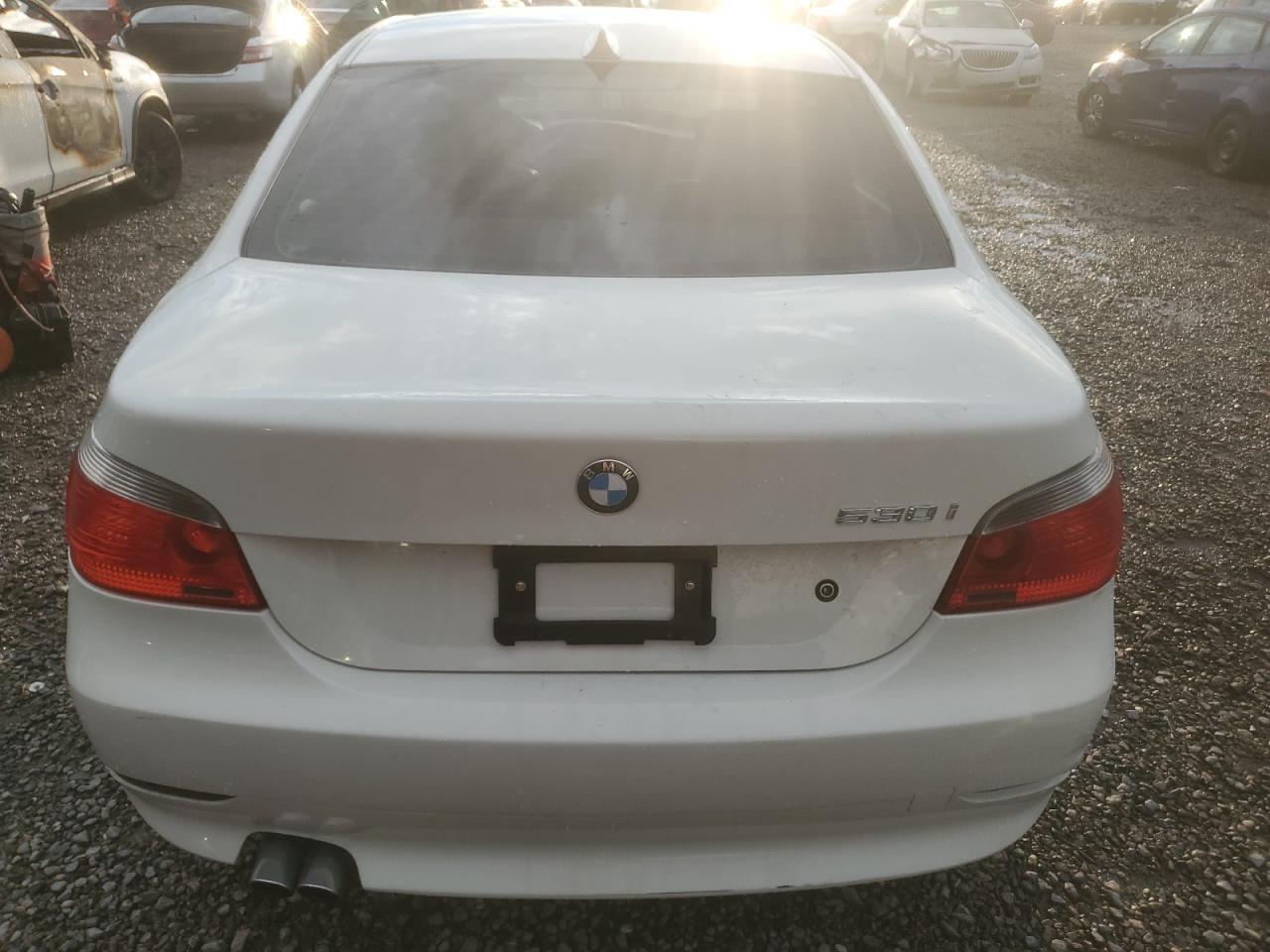 2004 BMW 5er VIN WBANA73544B812587 Copart auction photo, front end / side damage thumbnail 6