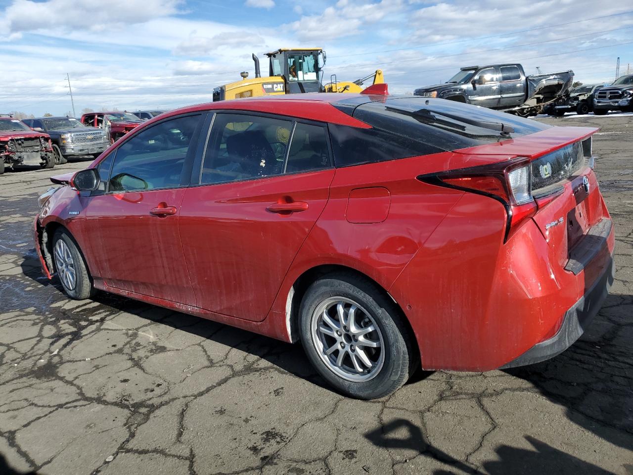 2022 Toyota Prius VIN JTDKAMFUXN3160514 Copart auction photo, front end damage thumbnail 2