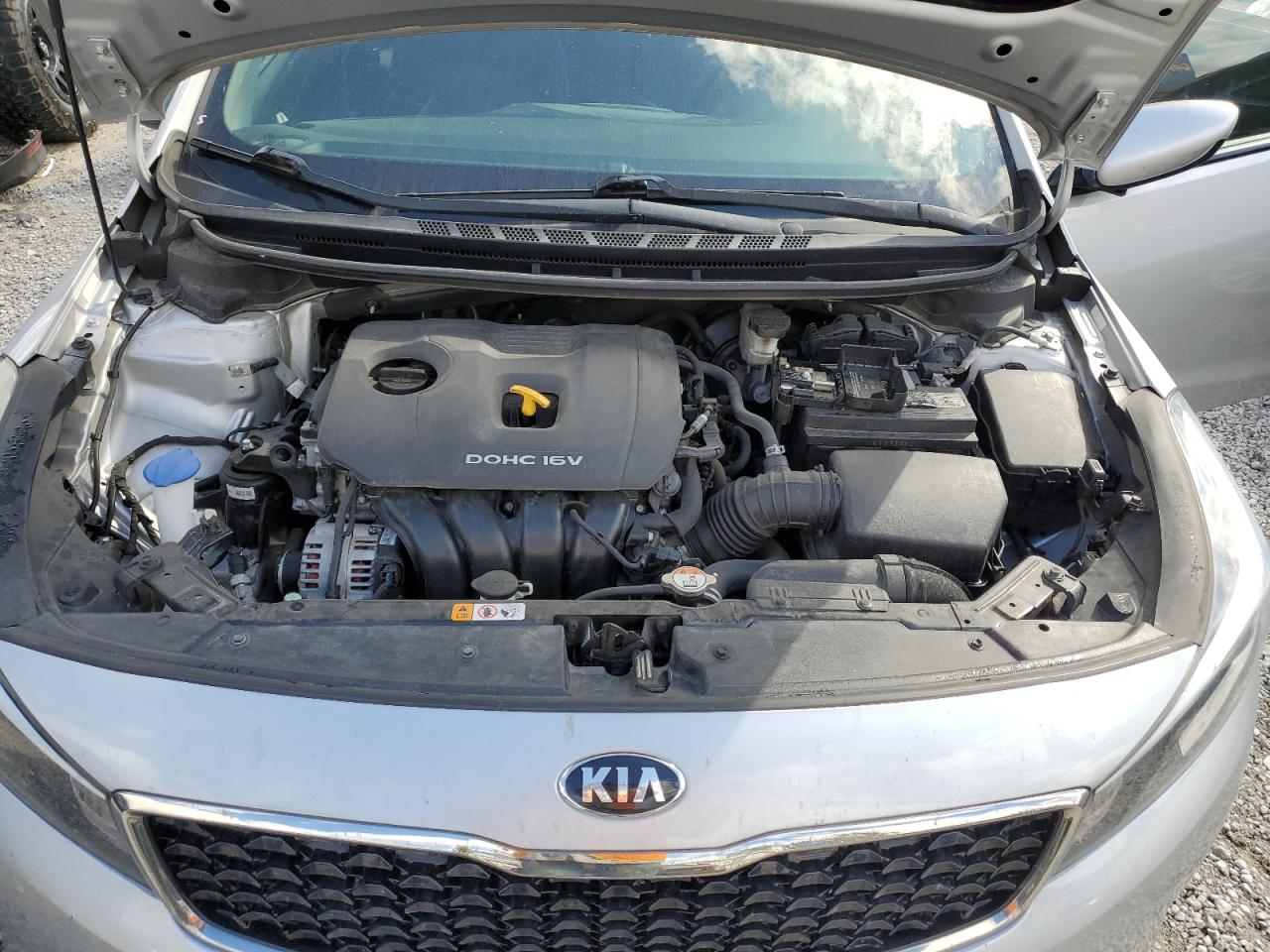 2018 KIA Forte VIN 3KPFK4A7XJE209391 Copart auction photo, rear end damage thumbnail 11