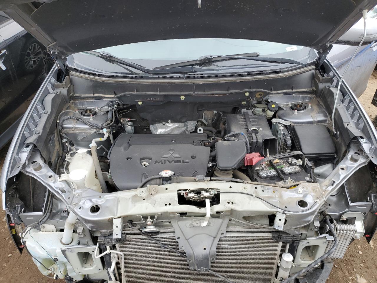 2017 Mitsubishi Outlander VIN JA4AR4AWXHZ025848 Copart auction photo, front end damage thumbnail 12