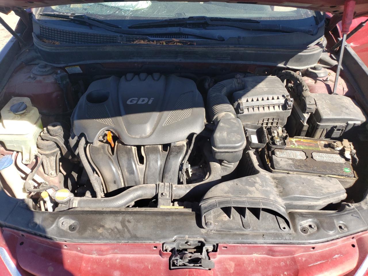 2011 Hyundai Sonata VIN 5NPEB4AC3BH081159 Copart auction photo, undercarriage damage thumbnail 12