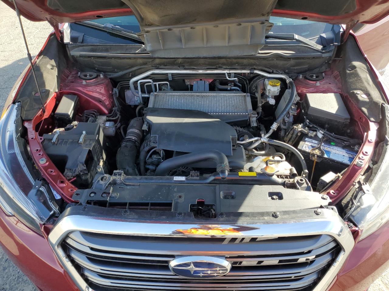 2019 Subaru Ascent VIN 4S4WMAFD4K3403362 Copart auction photo, front end / side damage thumbnail 12