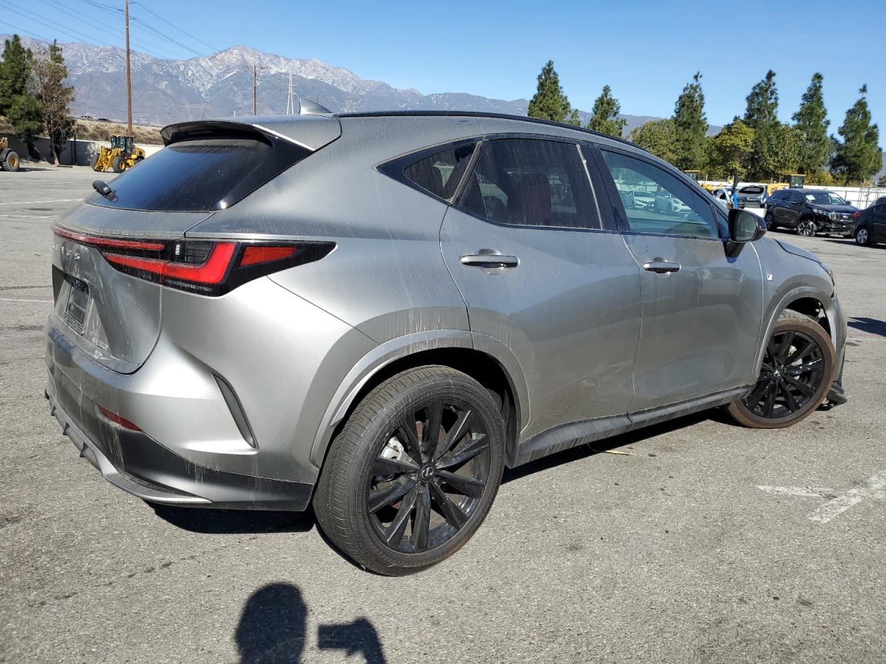 2024 Lexus NX VIN 2T2KGCEZ4RC038178 Copart auction photo, front end / undercarriage damage thumbnail 3