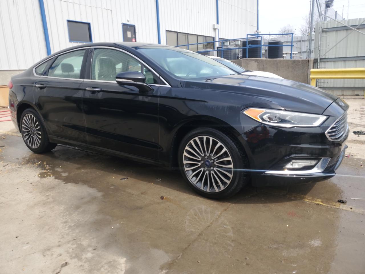 2017 Ford Fusion VIN 3FA6P0HD5HR161488 Copart auction photo, rear end damage thumbnail 4