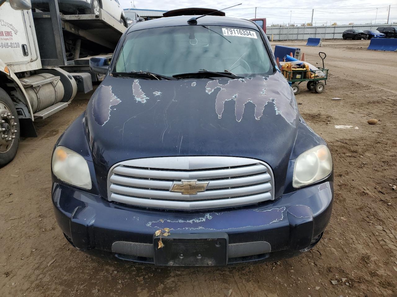 2010 Chevrolet HHR VIN 3GNBABDB3AS598308 Copart auction photo, front end damage thumbnail 5