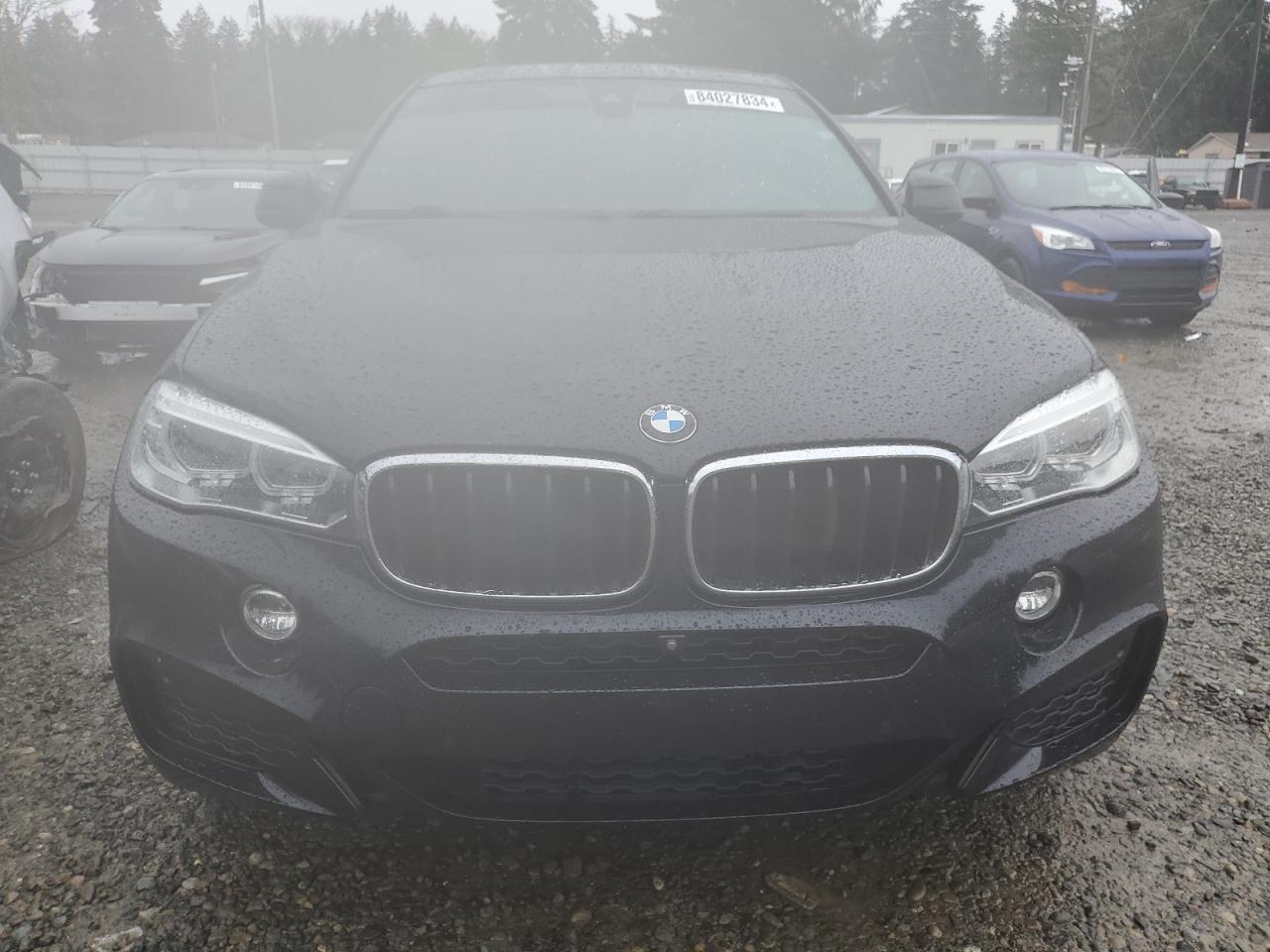 2018 BMW X6 VIN 5UXKU2C57J0X50060 Copart auction photo, rear end damage thumbnail 5