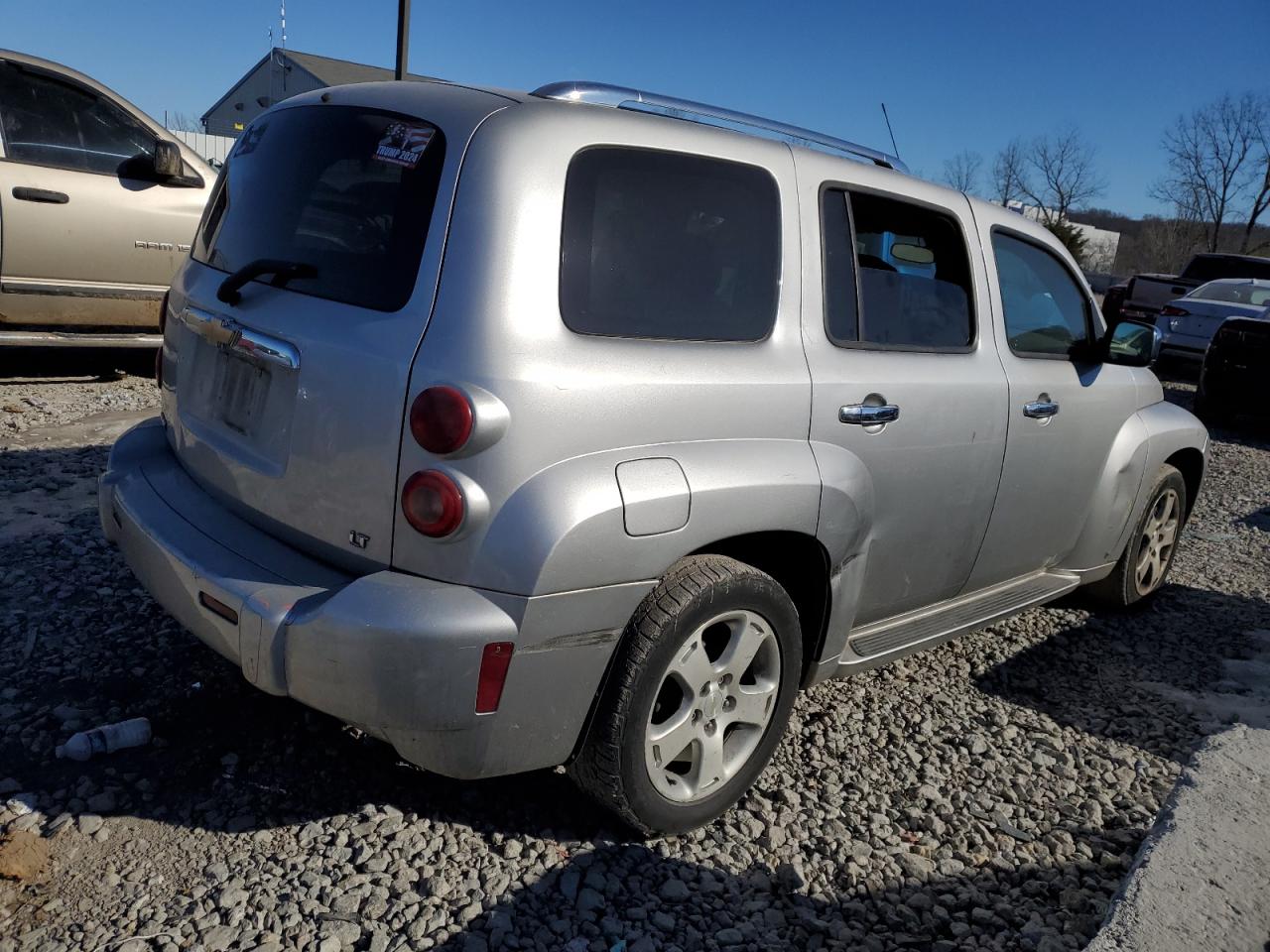 2007 Chevrolet HHR VIN 3GNDA23D07S542136 Copart auction photo, side / front end damage thumbnail 3