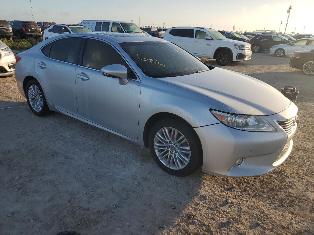 2015 Lexus ES VIN JTHBK1GG9F2171854 Copart auction photo, water/flood damage thumbnail 4