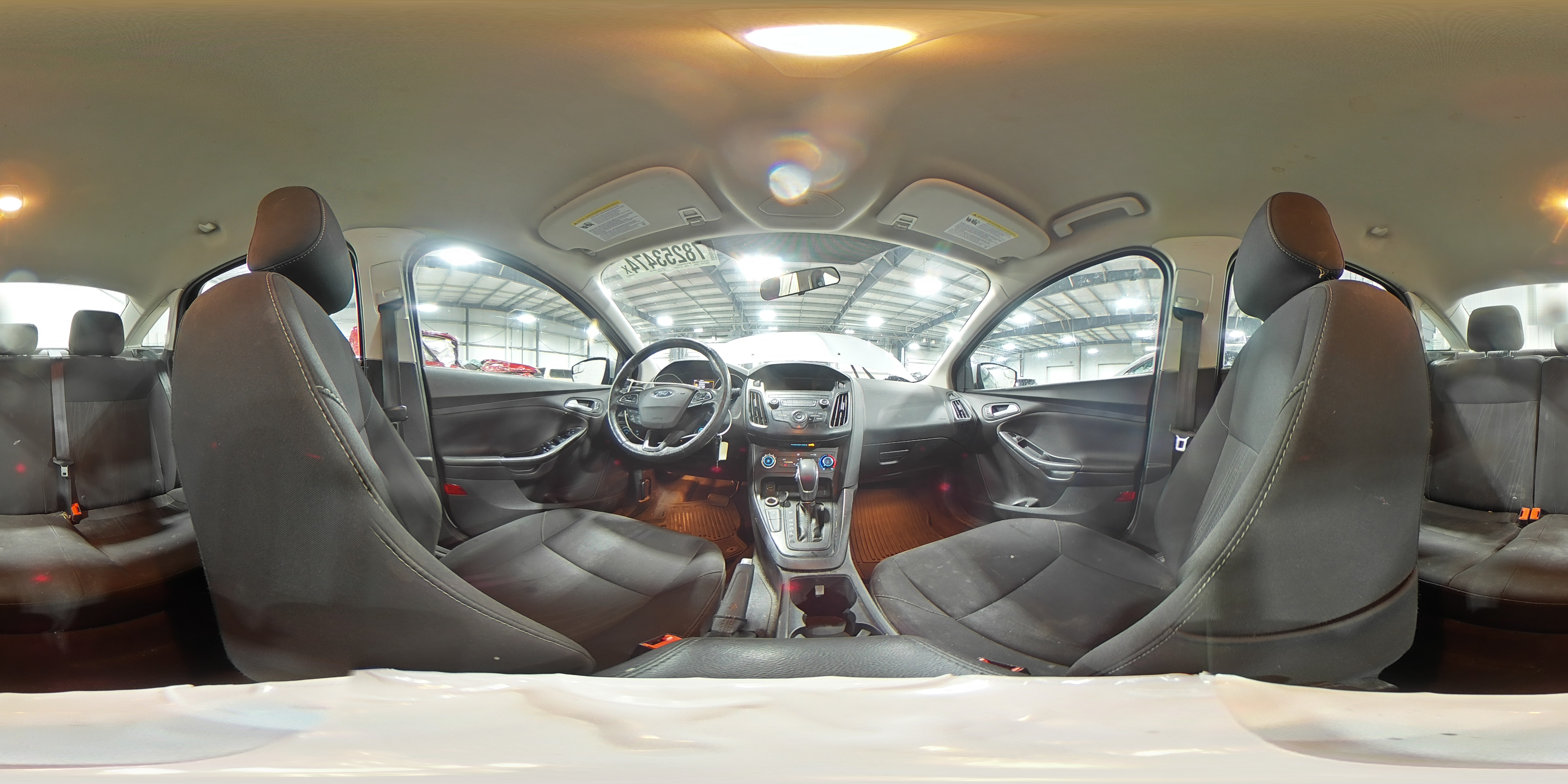 2018 Ford Focus VIN 1FADP3F25JL270449 Copart auction photo, front end damage thumbnail 15