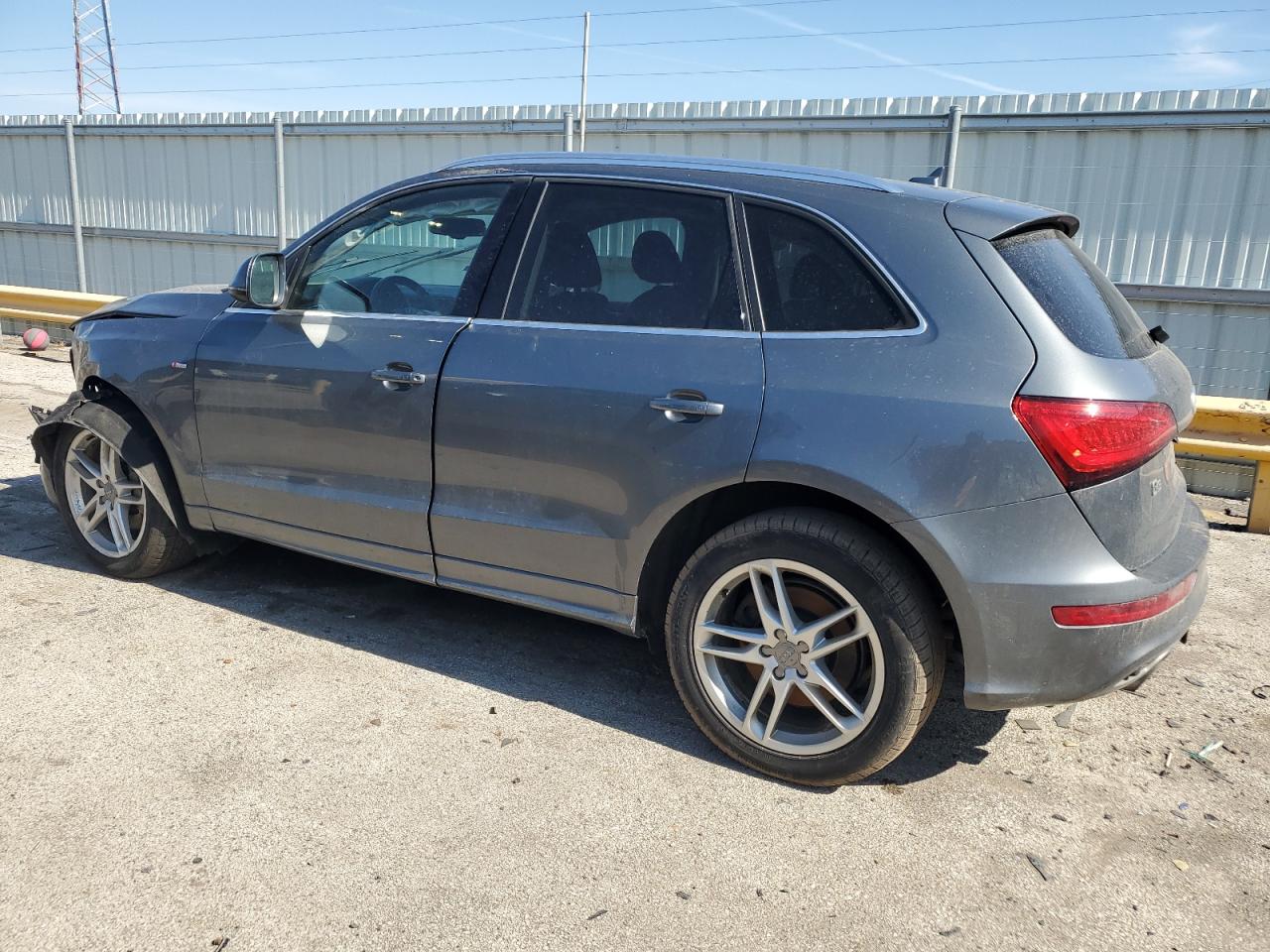 2014 Audi Q5 VIN WA1WGAFP6EA099192 Copart auction photo, front end damage thumbnail 2