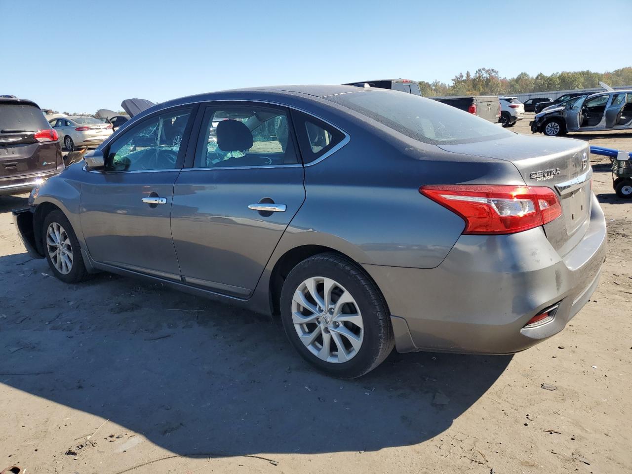 2019 Nissan Sentra VIN 3N1AB7AP9KL609454 Copart auction photo, front end / minor dent/scratches damage thumbnail 2