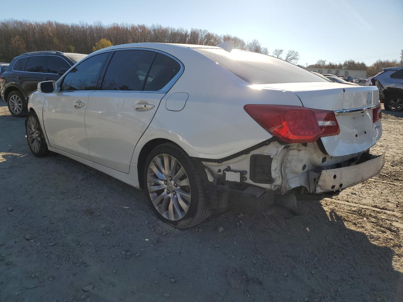 2014 Acura RLX VIN JH4KC1F54EC000791 Copart auction photo, front end damage thumbnail 2