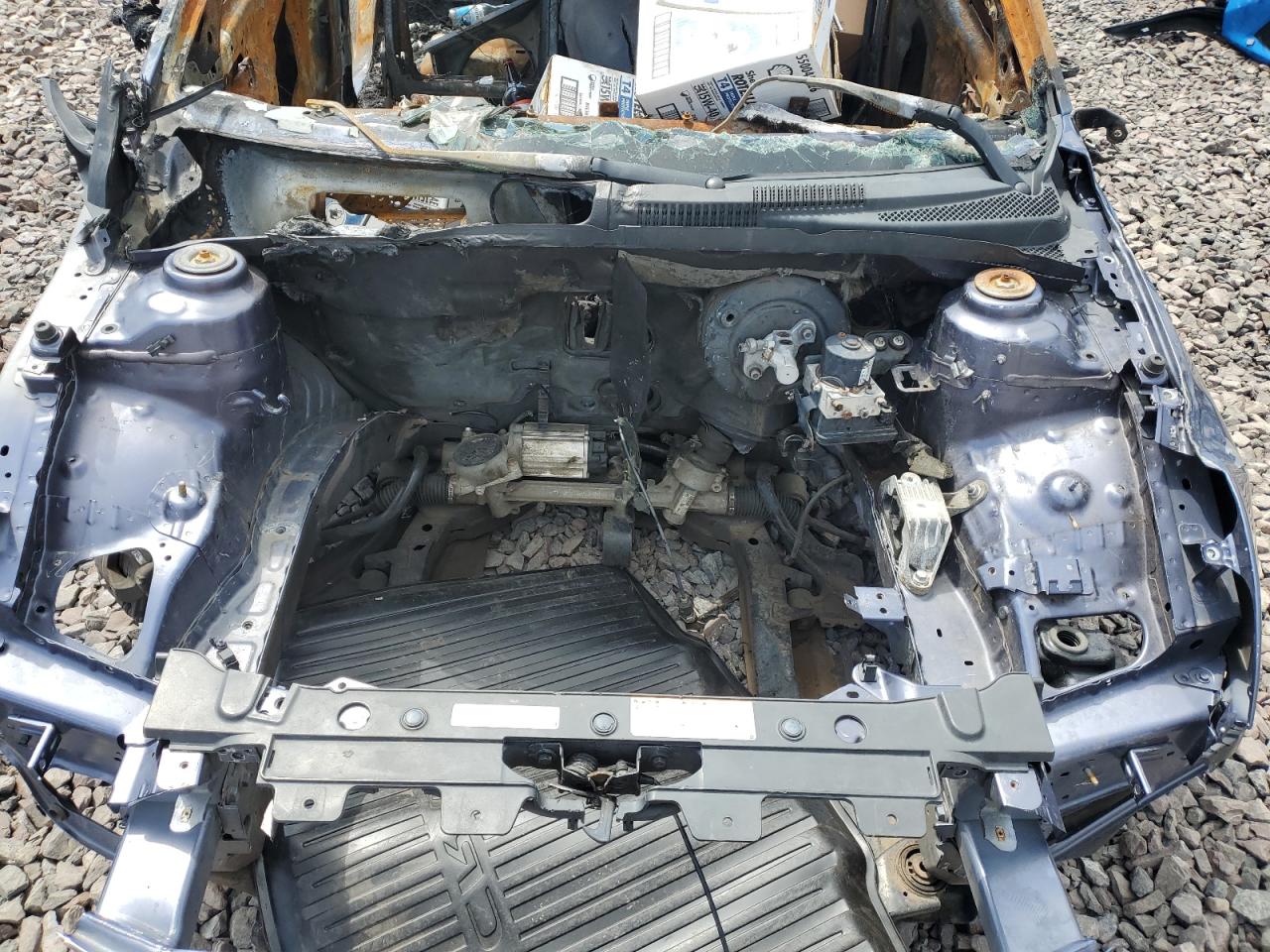 2014 Chevrolet Cruze VIN 1G1PA5SG8E7249902 Copart auction photo, burn damage thumbnail 11