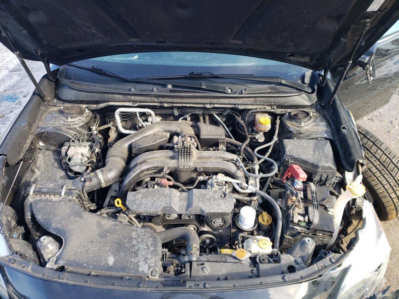2017 Subaru Legacy VIN 4S3BNAF66H3011879 Copart auction photo, front end / undercarriage damage thumbnail 11