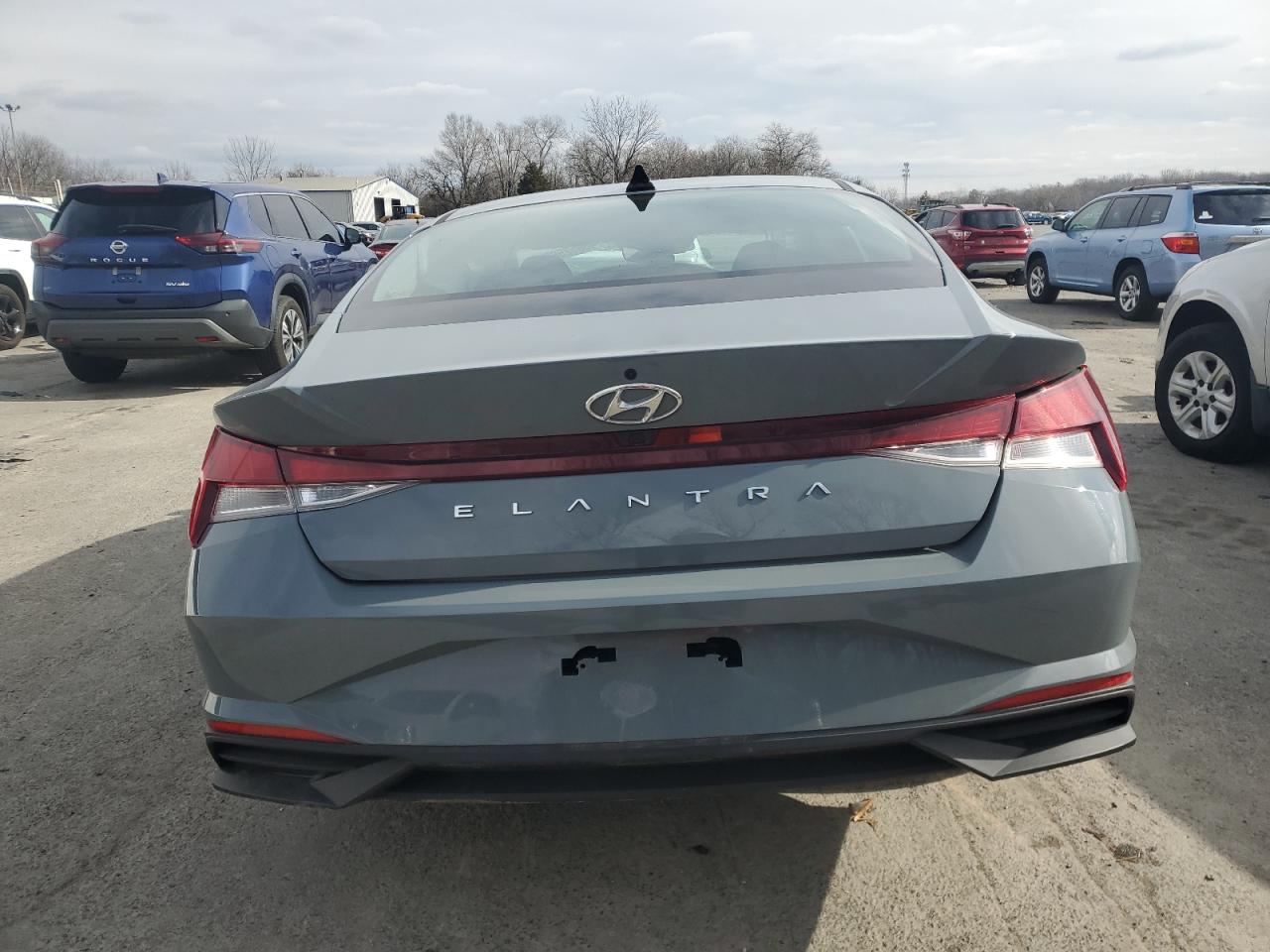 2021 Hyundai Elantra VIN KMHLS4AG2MU095911 Copart auction photo, front end / mechanical damage thumbnail 6
