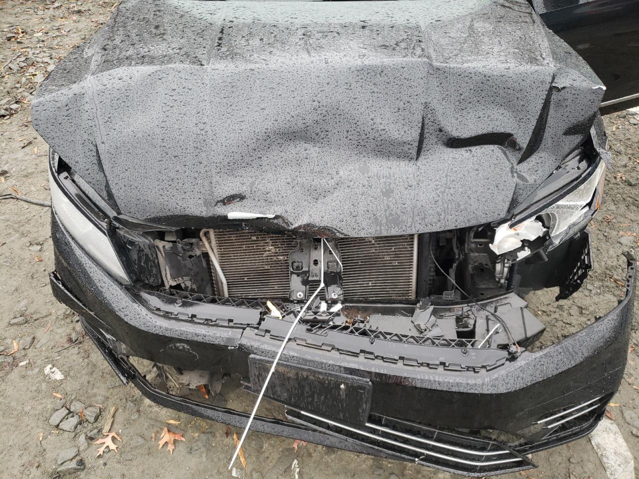 2016 Volkswagen Passat VIN 1VWAT7A34GC066845 Copart auction photo, front end damage thumbnail 11