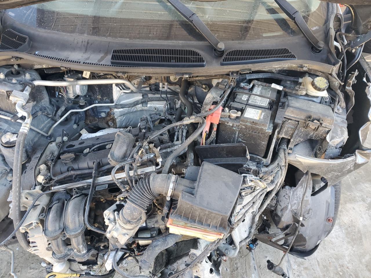 2019 Ford Fiesta VIN 3FADP4BJ7KM112567 Copart auction photo, front end damage thumbnail 11