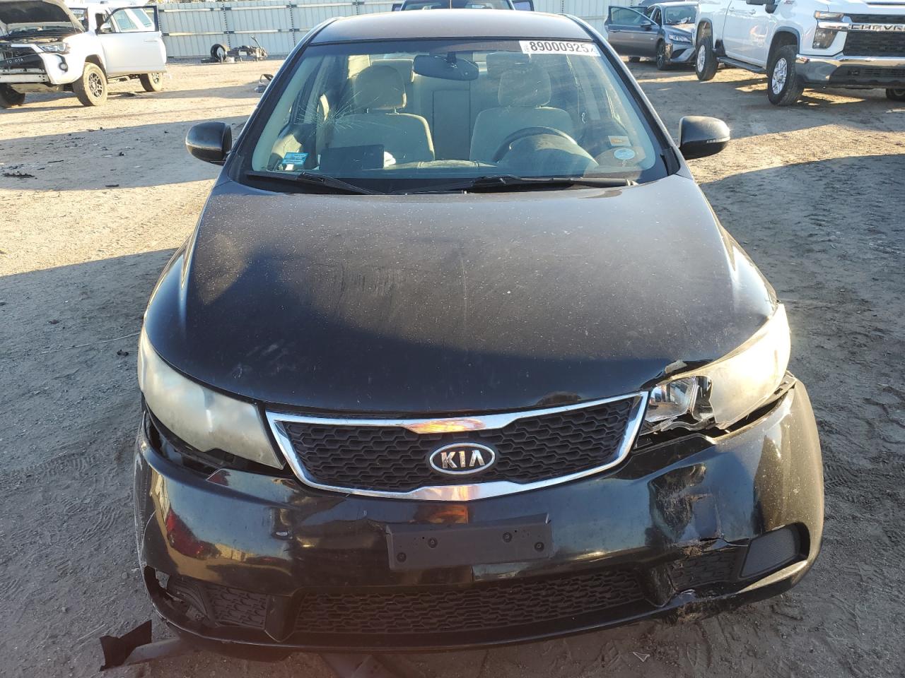 2013 KIA Forte VIN KNAFU4A25D5684796 Copart auction photo, front end damage thumbnail 5