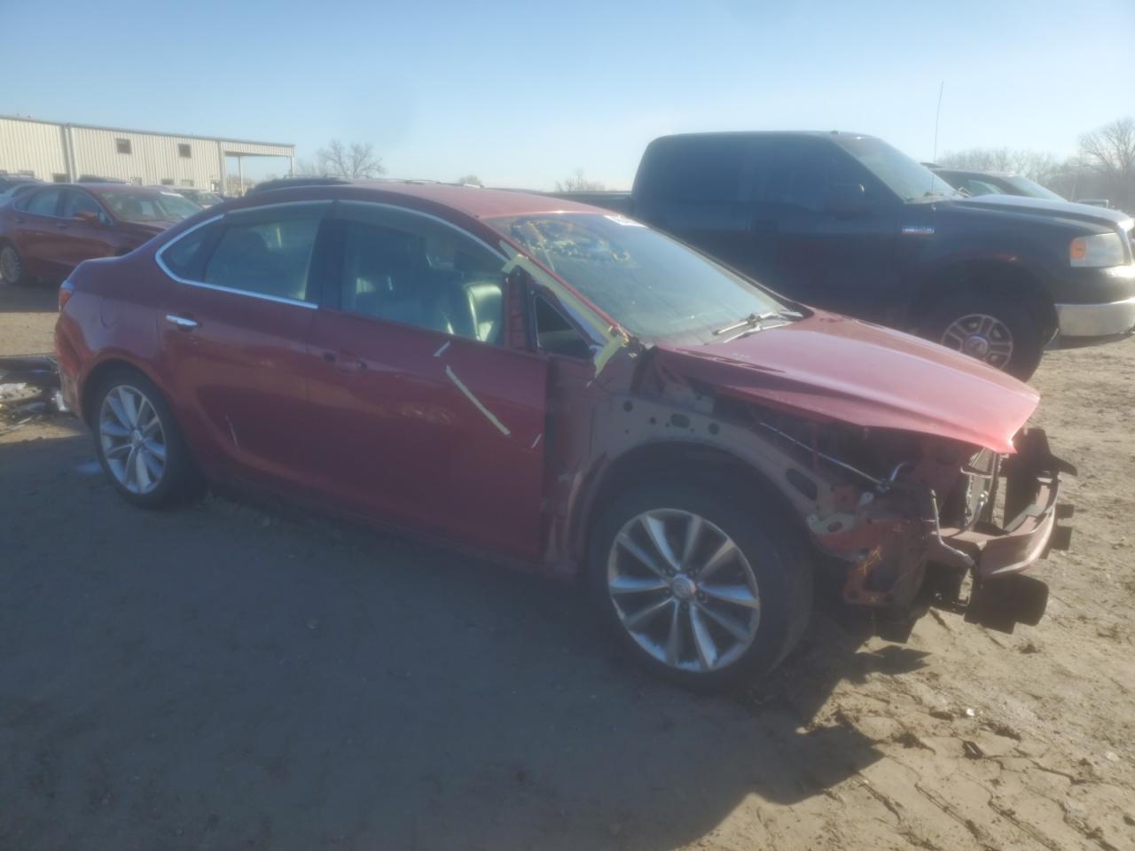 2012 Buick Verano VIN 1G4PS5SK3C4150035 Copart auction photo, front end / minor dent/scratches damage thumbnail 4
