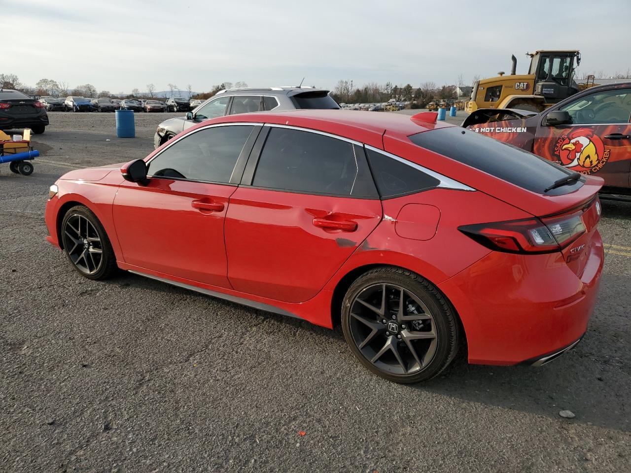 2024 Honda Civic VIN 19XFL1H82RE027044 Copart auction photo, all over damage thumbnail 2