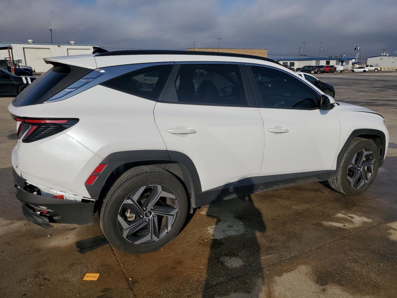 2024 Hyundai Tucson VIN KM8JCCD17RU141441 Copart auction photo, front end / rear end damage thumbnail 3