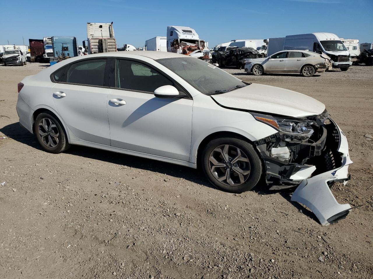 2019 KIA Forte VIN 3KPF24AD1KE078570 Copart auction photo, undercarriage / front end damage thumbnail 4