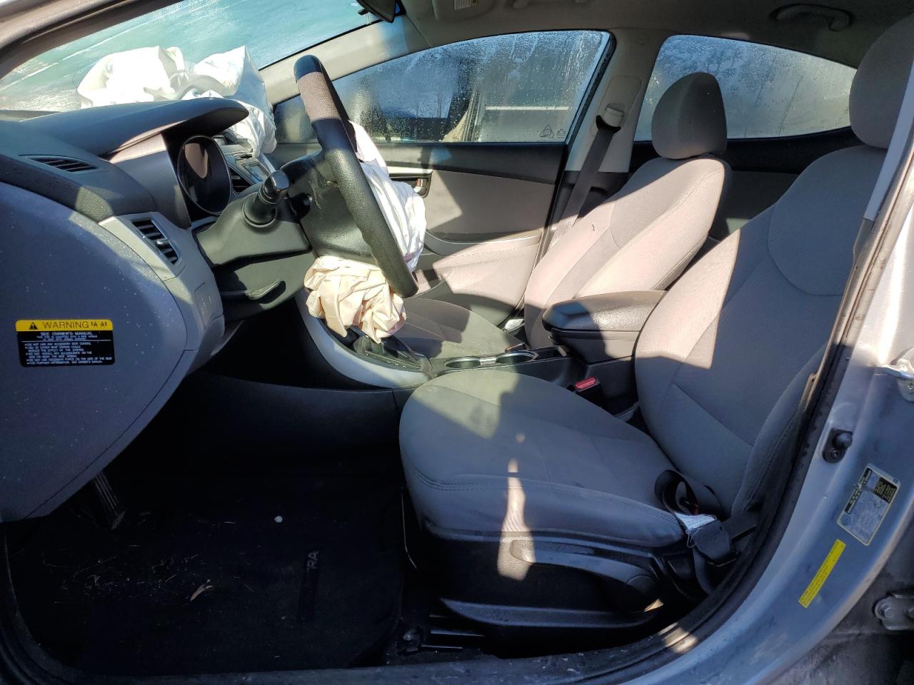 2015 Hyundai Elantra VIN 5NPDH4AE8FH635068 Copart auction photo, front end damage thumbnail 7