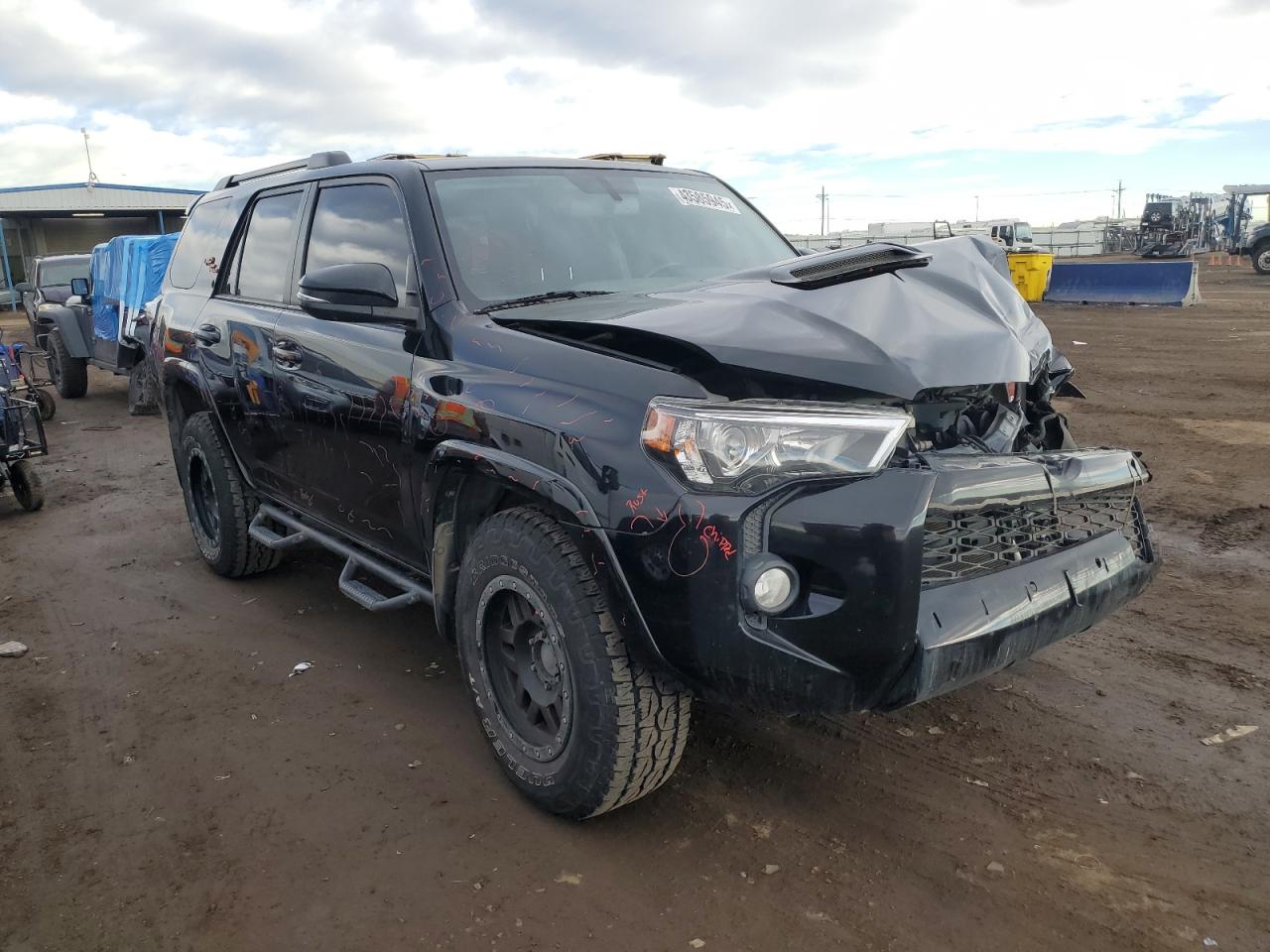 2017 Toyota 4Runner VIN JTEBU5JR6H5458076 Copart auction photo, front end damage thumbnail 4