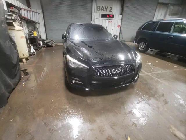 2014 Infiniti Q50 VIN JN1BV7AP0EM691323 Copart auction photo, rear end / side damage thumbnail 13