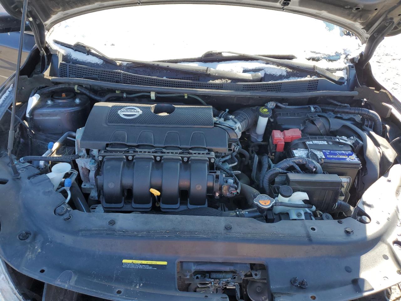 2015 Nissan Sentra VIN 3N1AB7APXFY298920 Copart auction photo, mechanical / all over damage thumbnail 12