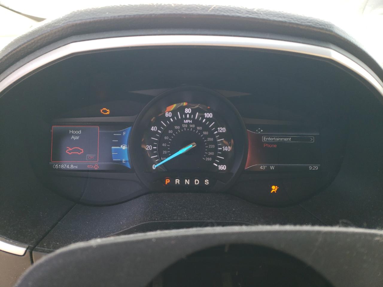 2019 Ford Edge VIN 2FMPK4J91KBB25437 Copart auction photo, front end / rear end damage thumbnail 9