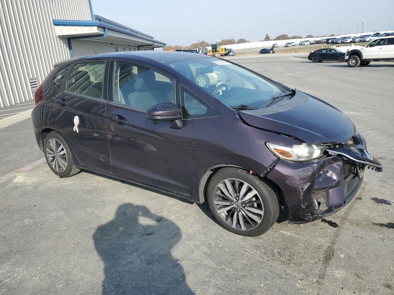 2017 Honda Fit VIN JHMGK5H72HS004413 Copart auction photo, mechanical / front end damage thumbnail 4