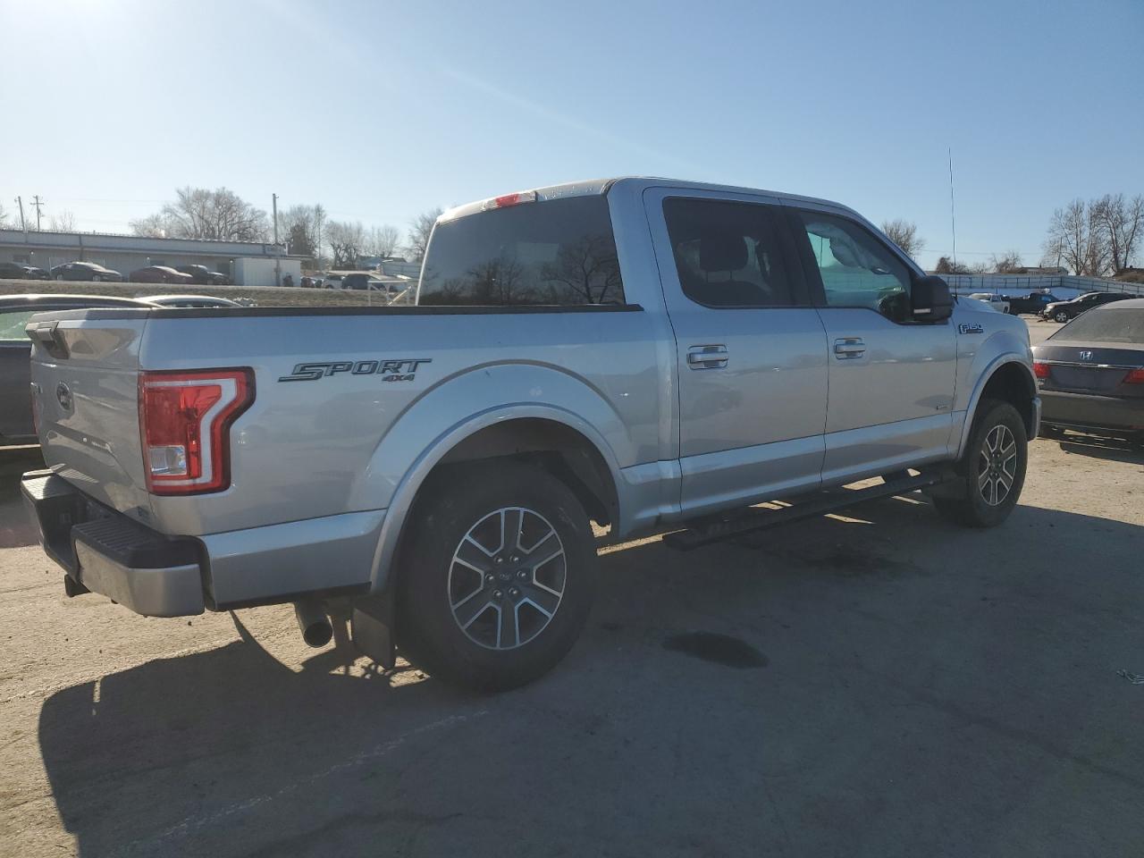 2016 Ford F-150 VIN 1FTEW1EP9GKF22642 Copart auction photo, side damage thumbnail 3
