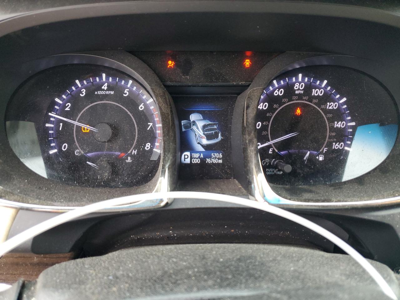 2013 Toyota Avalon VIN 4T1BK1EB7DU077817 Copart auction photo, front end damage thumbnail 9