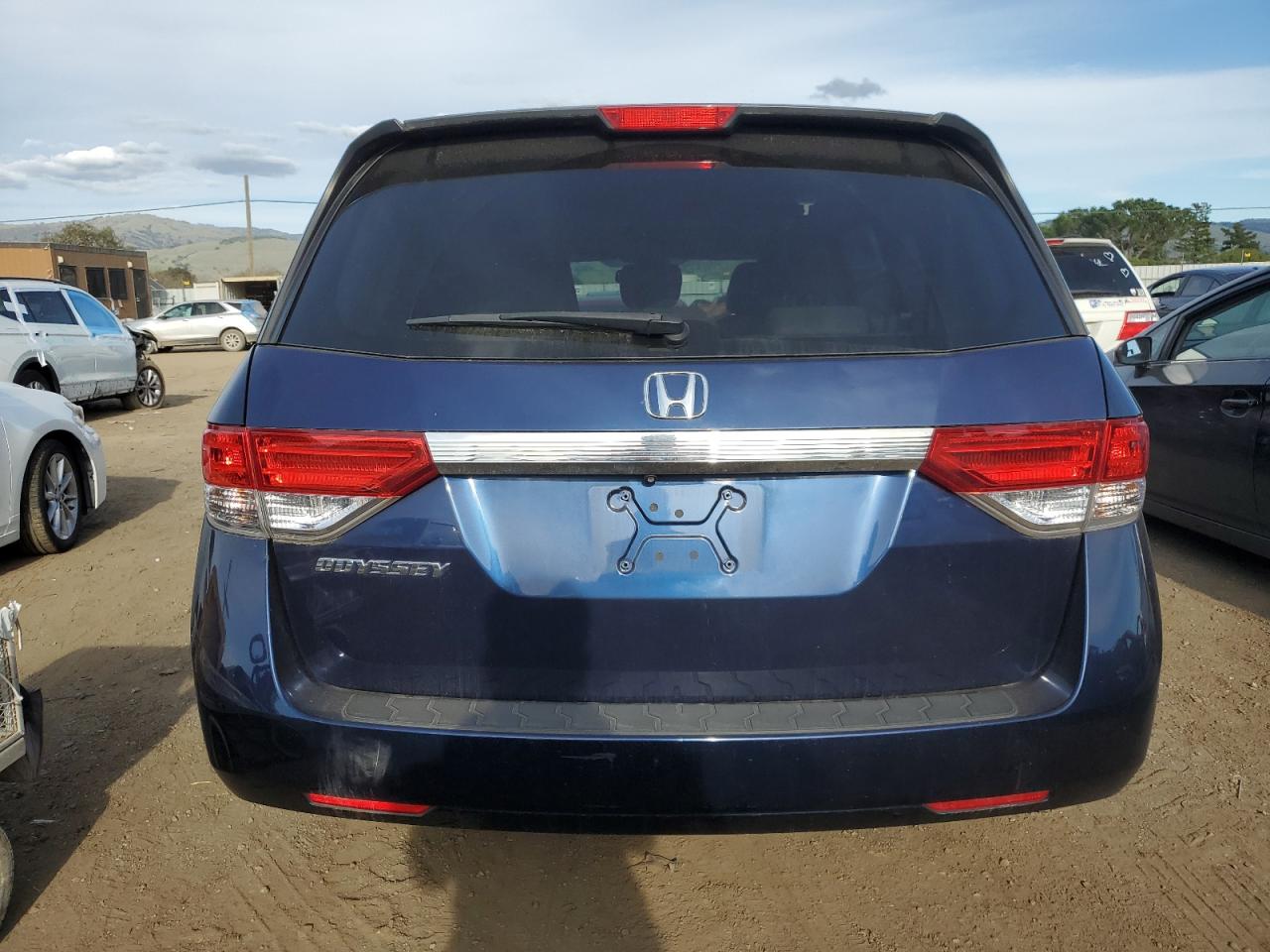 2016 Honda Odyssey VIN 5FNRL5H67GB017751 Copart auction photo, front end damage thumbnail 6