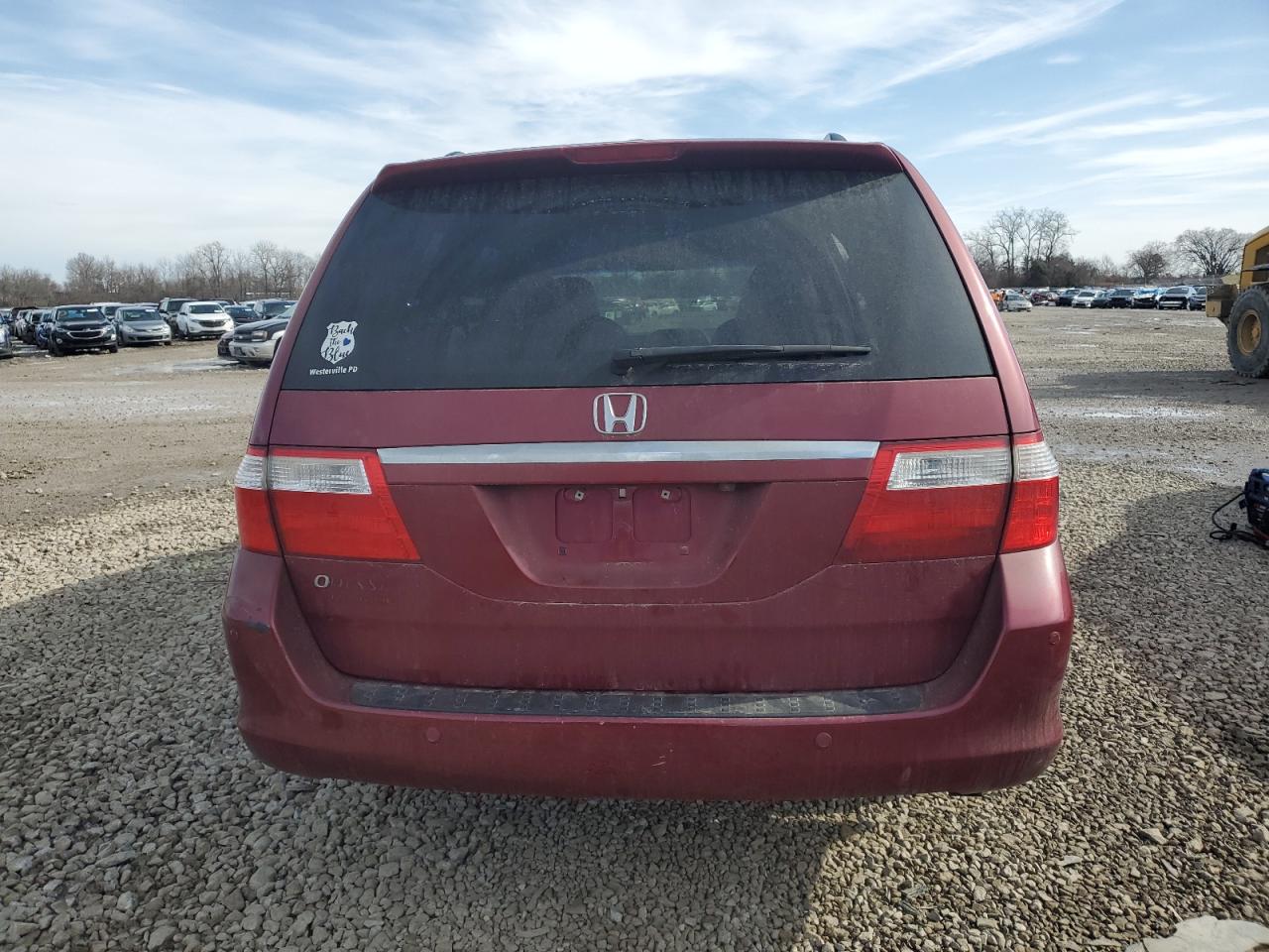 2006 Honda Odyssey VIN 5FNRL38826B118216 Copart auction photo, frame damage / front end damage thumbnail 6