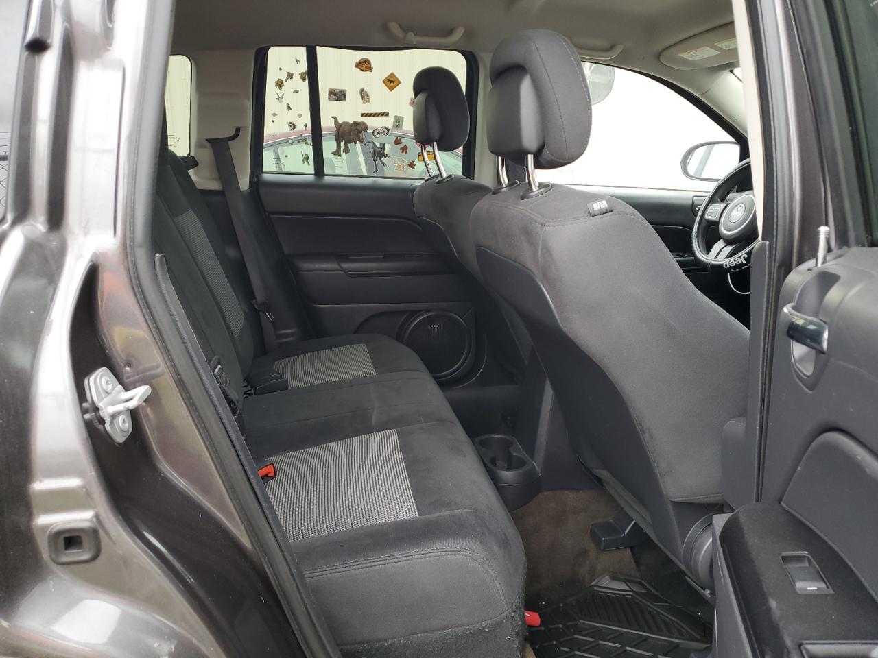 2017 Jeep Compass VIN 1C4NJCBA4HD124173 Copart auction photo, front end / side damage thumbnail 10