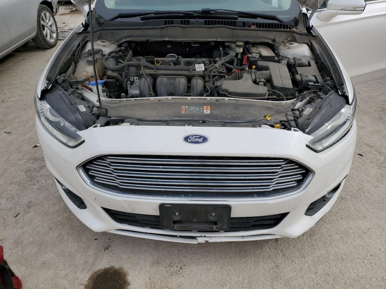 2014 Ford Fusion VIN 3FA6P0H70ER377559 Copart auction photo, rear end damage thumbnail 13