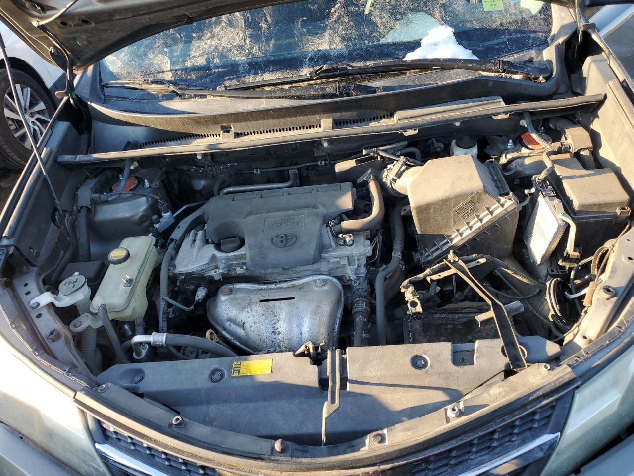 2013 Toyota RAV 4 VIN 2T3RFREV0DW031250 Copart auction photo, front end / undercarriage damage thumbnail 12