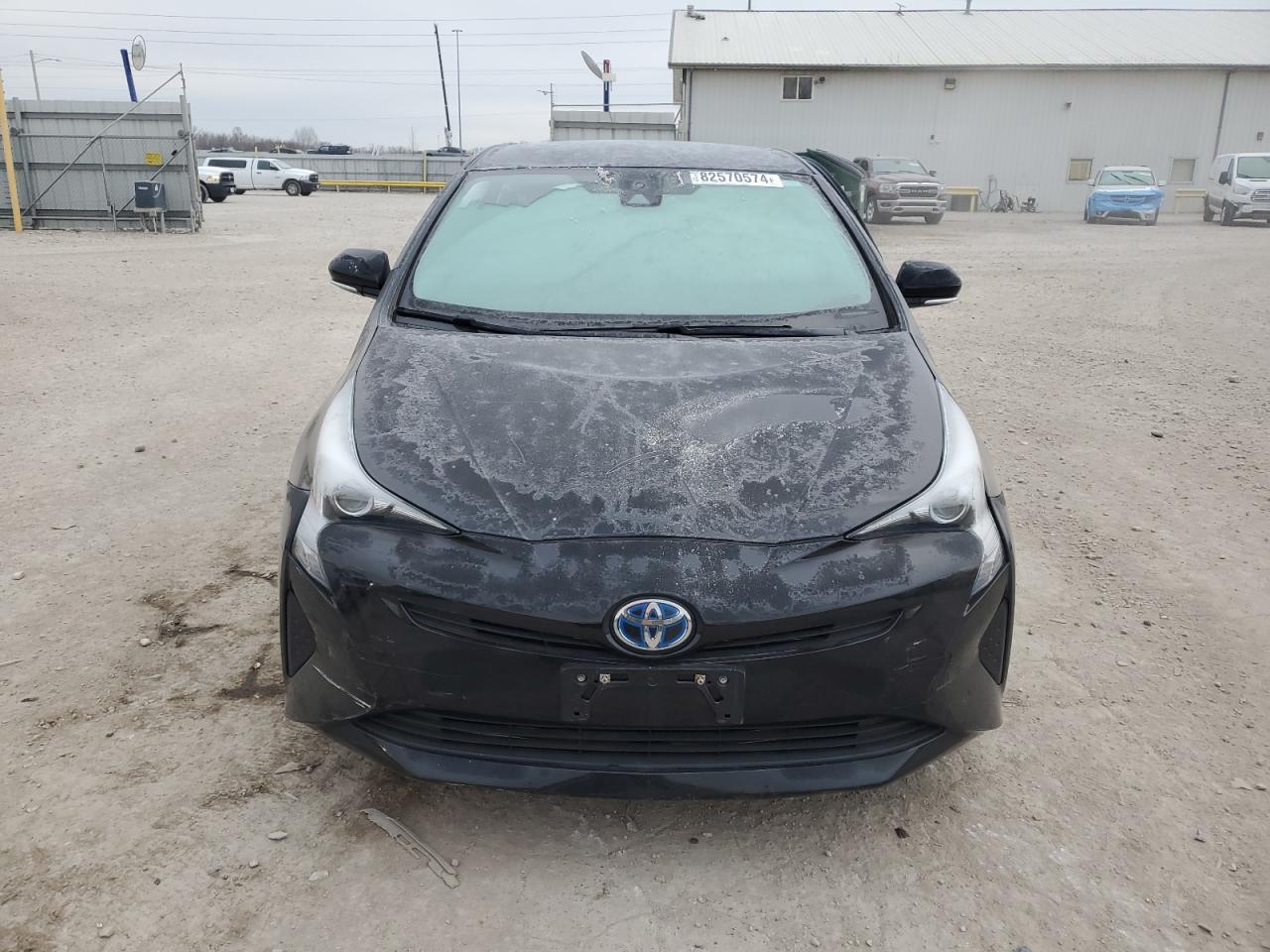 2018 Toyota Prius VIN JTDKBRFUXJ3063463 Copart auction photo, side / undercarriage damage thumbnail 5