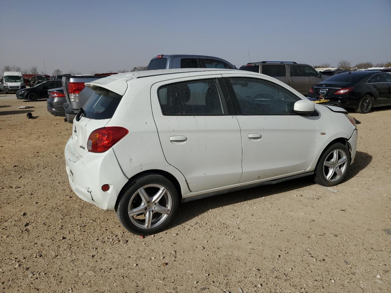 2014 Mitsubishi Mirage VIN ML32A3HJ3EH009551 Copart auction photo, front end damage thumbnail 3