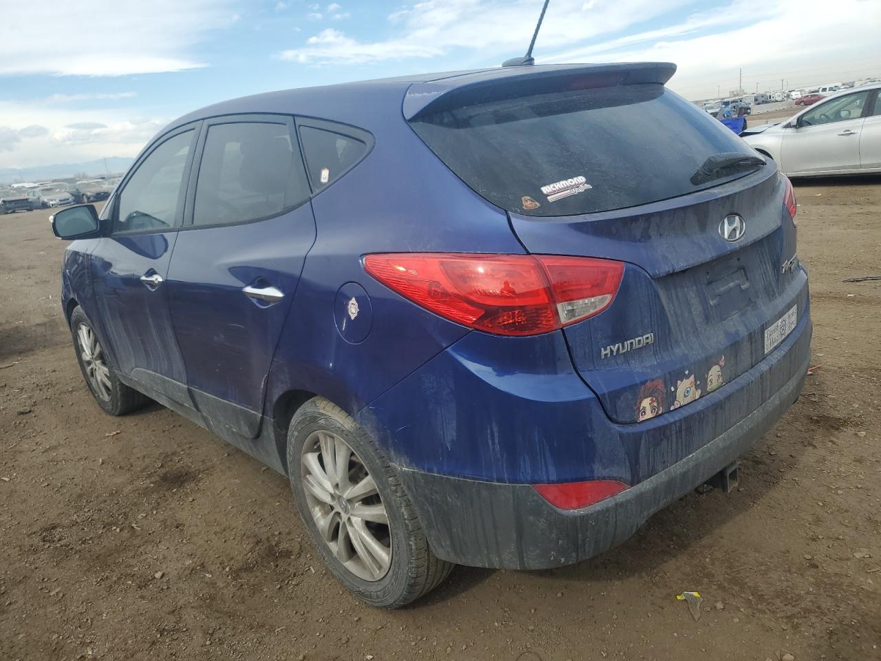 2012 Hyundai Tucson VIN KM8JU3AC1CU391624 Copart auction photo, minor dent/scratches damage thumbnail 2