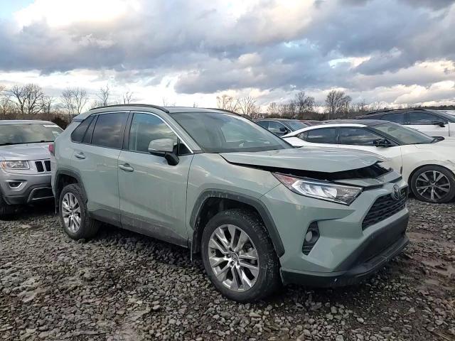2020 Toyota RAV 4 VIN 2T3A1RFV1LC129181 Copart auction photo, burn damage thumbnail 12