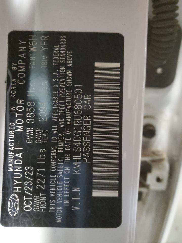 2024 Hyundai Elantra VIN KMHLS4DG1RU680501 Copart auction photo, front end / minor dent/scratches damage thumbnail 12