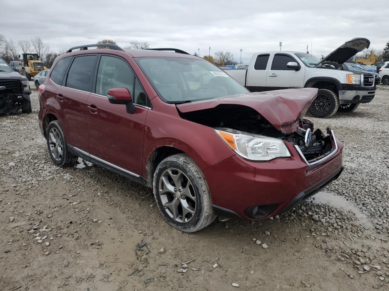 2016 Subaru Forester VIN JF2SJAXC2GH523223 Copart auction photo, front end damage thumbnail 4