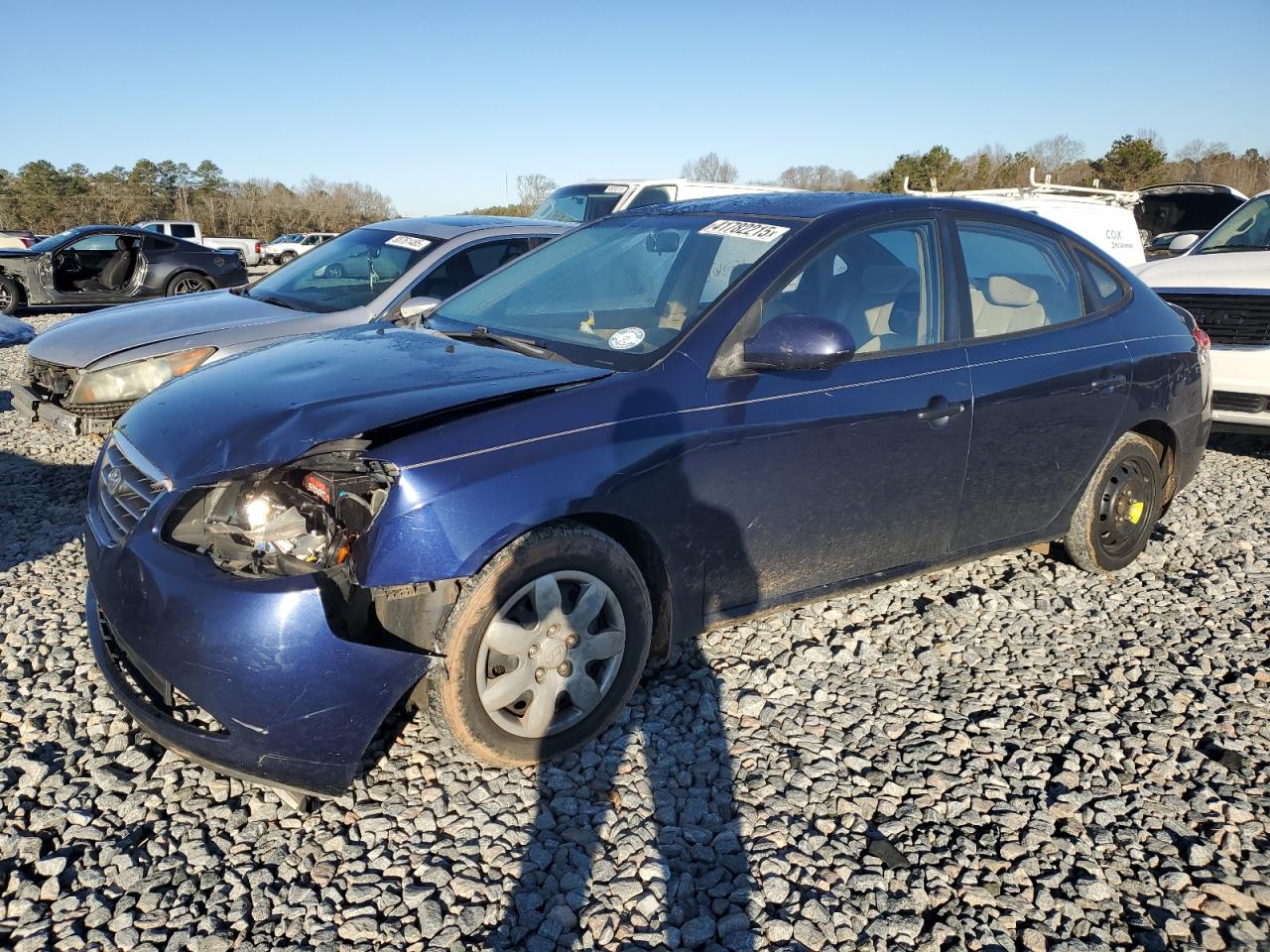 2007 Hyundai Elantra VIN KMHDU46D27U238826