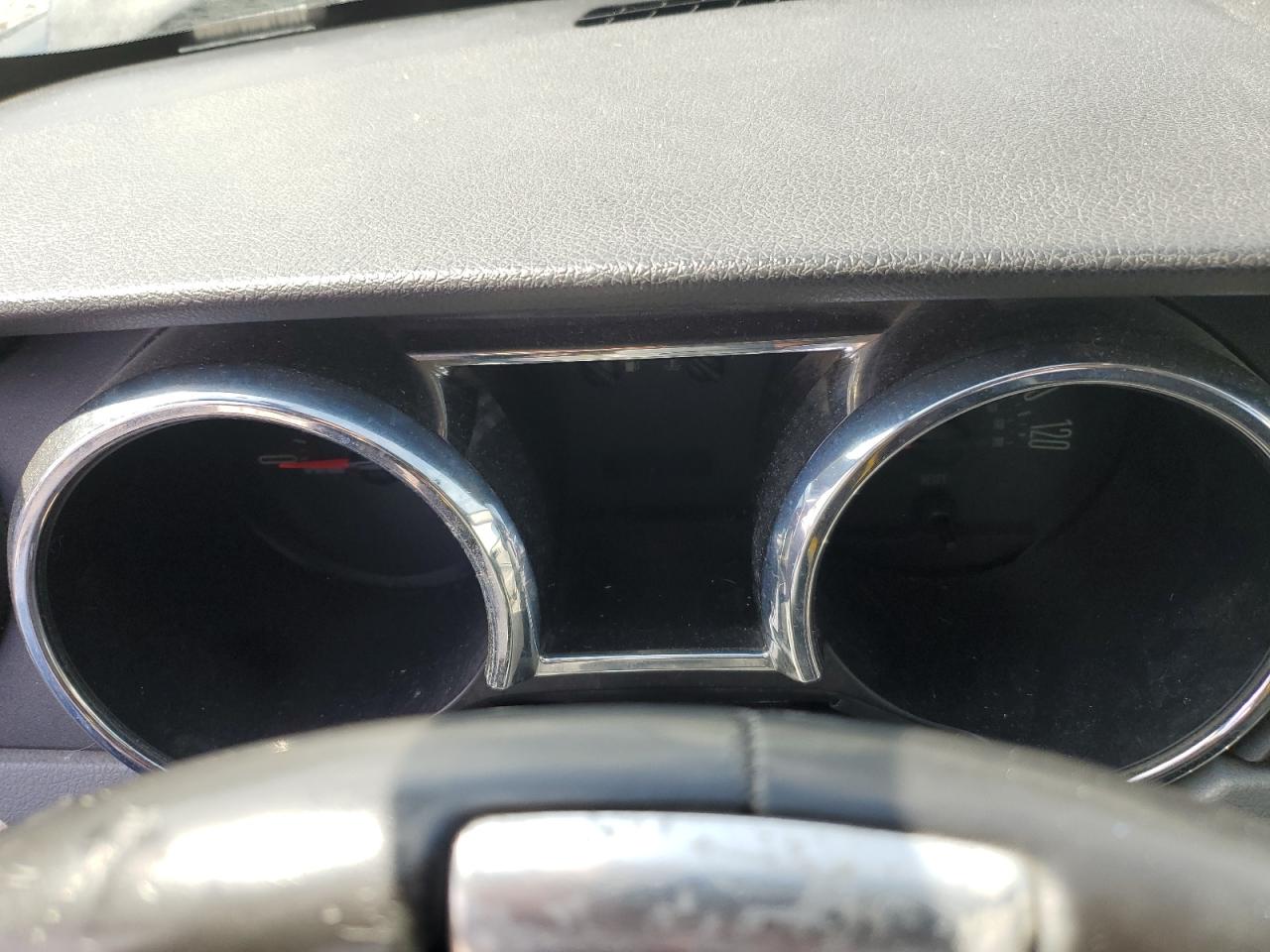 2007 Ford Mustang VIN 1ZVFT80NX75365369 Copart auction photo, front end / side damage thumbnail 9