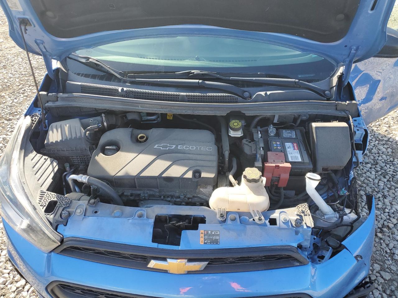2017 Chevrolet Spark VIN KL8CB6SA5HC721059 Copart auction photo, front end damage thumbnail 11