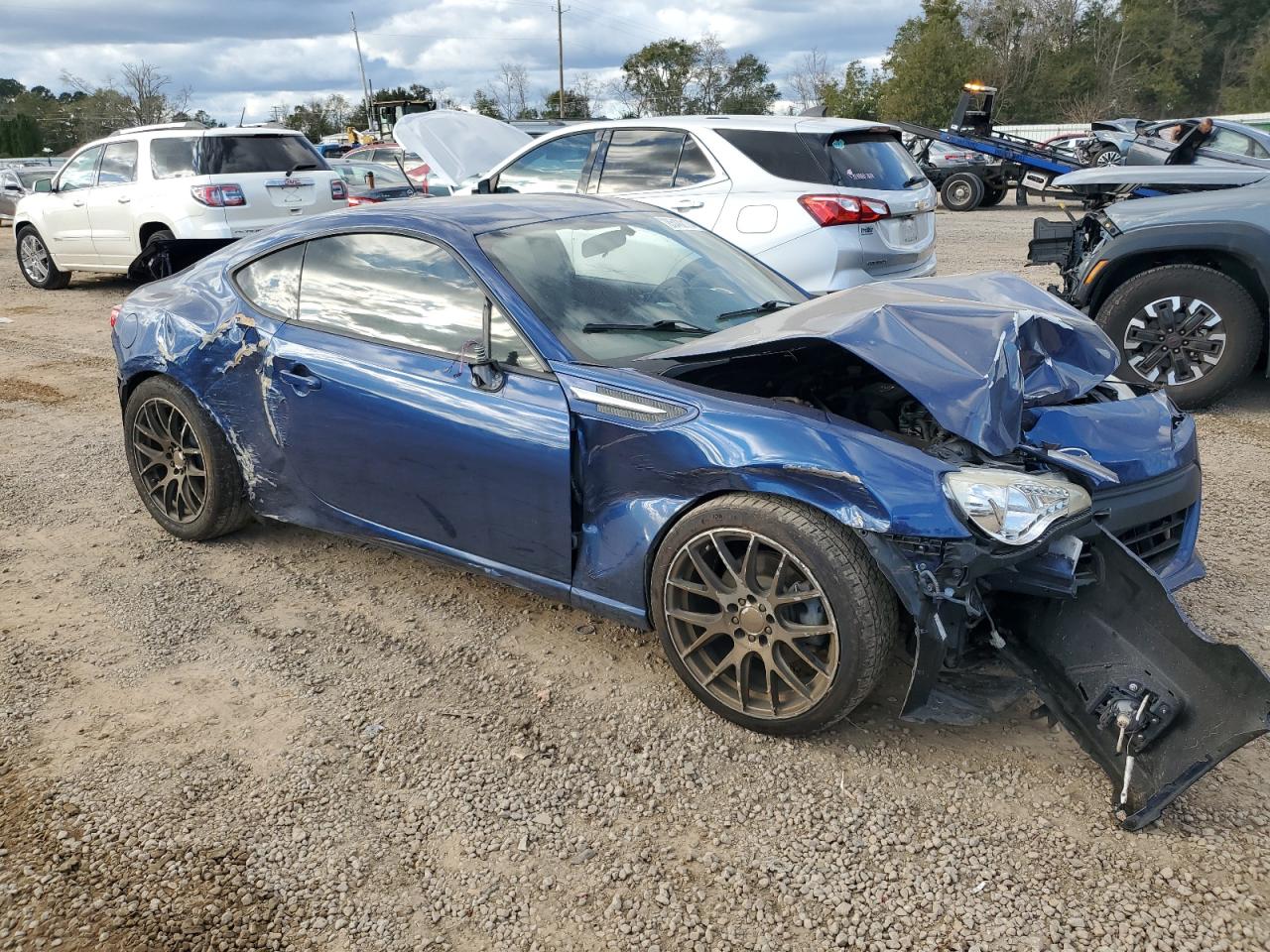 2013 Subaru BRZ VIN JF1ZCAC16D1609110 Copart auction photo, all over / rear end damage thumbnail 4