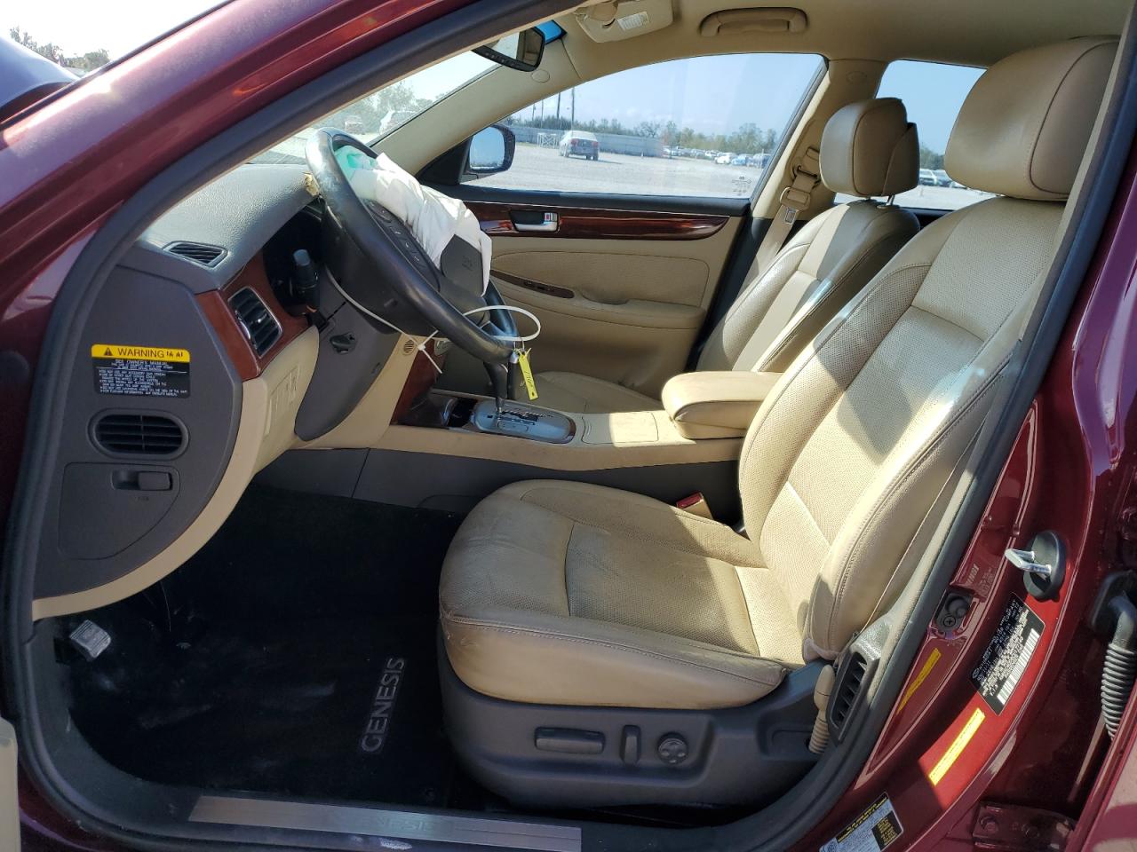 2012 Hyundai Genesis VIN KMHGC4DD6CU177140 Copart auction photo, front end / minor dent/scratches damage thumbnail 7